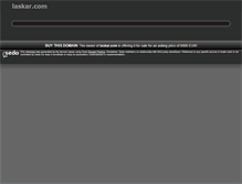 Tablet Screenshot of laskar.com